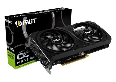 Palit Infinity Dual RTX 4060 OC 8 GB GDDR6 PCI-Express 4.0 DirectX 12 Ultimate 2 Fanlı 128 Bit Masaüstü NVIDIA Ekran Kartı