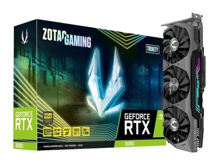 Zotac Trinity RTX 3080 10 GB GDDR6X PCI-Express 4.0 DirectX 12 Ultimate 3 Fanlı 320 Bit Masaüstü NVIDIA Ekran Kartı