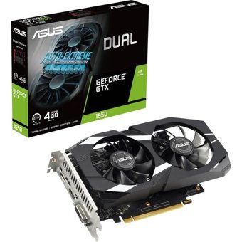 Asus Dual GTX 1650 OC 4 GB GDDR6 PCI-Express 3.0 DX 12 2 Fanlı 128 Bit Masaüstü NVIDIA Ekran Kartı