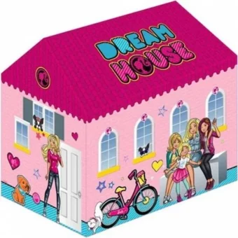 Barbie 169 Ev Kız Barbie Oyun Çadırı Pembe