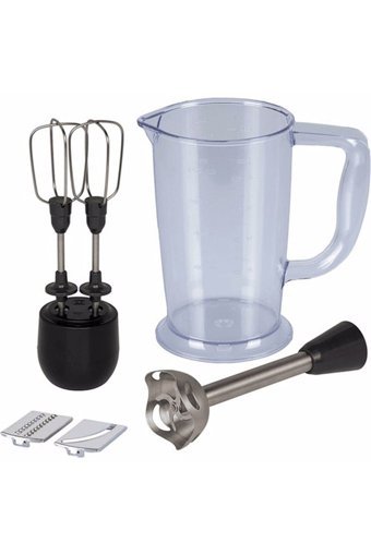 Tefal Powelix Activflow Pro 1500 ml Plastik Hazneli Turbolu 4 Bıçaklı 3'lü Blender Seti Siyah