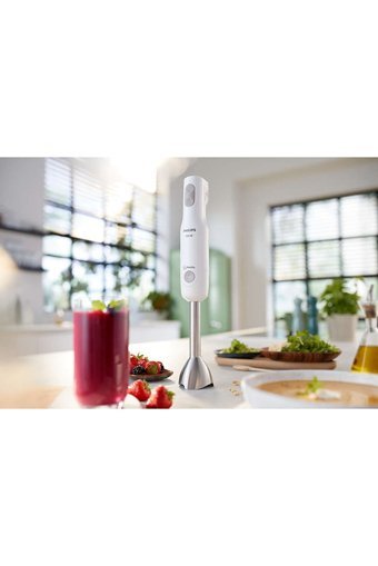 Philips Essential Series Collection 500 ml Turbolu Çift Bıçaklı 3'lü Mini Blender Seti Beyaz