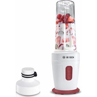 Bosch MMBP 1000 500 ml Plastik Hazneli Buz Kırıcılı Çift Bıçaklı Tekli Mini Smoothie Blender Beyaz