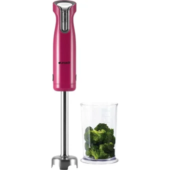 Arçelik In Love K 8130 900 ml Plastik Hazneli Çift Bıçaklı Tekli El Blender Pembe