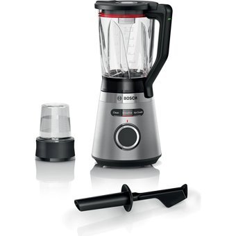 Bosch VitaPower MMB6386M 1500 ml Plastik Hazneli Buz Kırıcılı Çift Bıçaklı Tekli Standlı Blender Gümüş