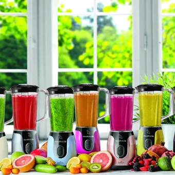 Karaca Blenfit Go 1000 ml Buz Kırıcılı Turbolu 4 Bıçaklı Tekli Smoothie Blender Kırmızı