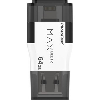 Photofast BPF-IFDMAXG264GB USB 3.0 Lightning 64 GB Flash Bellek Siyah