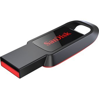 Sandisk Cruzer Spark Sdcz61-064G-G35 USB 2.0 Usb Type-A 32 GB Flash Bellek Siyah