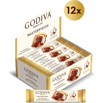 Godiva Masterpieces Karamelli Çikolata 32 gr 12 Adet