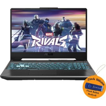 Asus Tuf Gaming A15 FA506NC-HN048 ZI719 Harici GeForce RTX 3050 AMD Ryzen 5 7535HS 48 GB Ram 1 TB SSD 15.6 inç Full HD Windows 11 Pro Oyuncu Laptop + Zitek 16 GB Flash Bellek