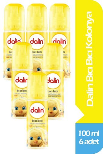 Dalin Bıcı Bıcı Sprey Bebek Kolonyası 6x100 ml