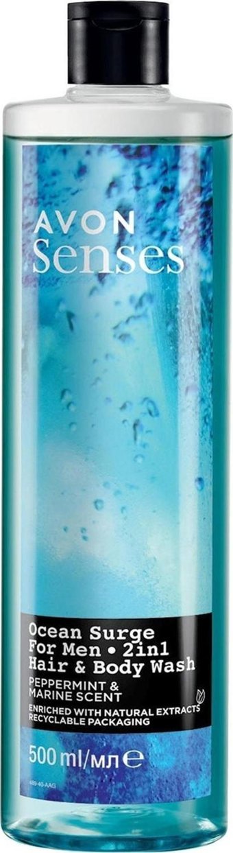 Avon Ocean Surge Deniz-Nane Duş Jeli 500 ml