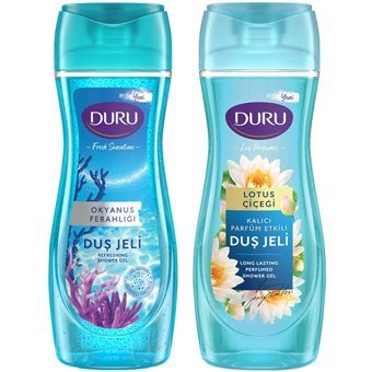 Duru Lotus Çiçeği-Okyanus Duş Jeli 2x650 ml