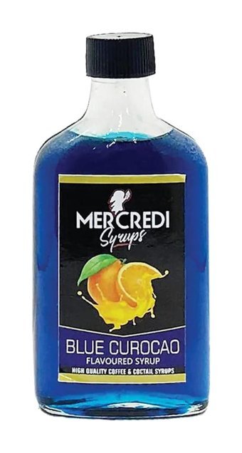 Mercredı Blue Curacao Kahve Şurubu 200 ml