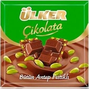 Ülker Antep Fıstıklı Çikolata 65 gr 12'li