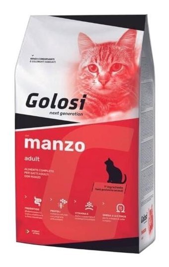 Golosi Sığır Etli Tahıllı Yetişkin Kuru Kedi Maması 20 kg