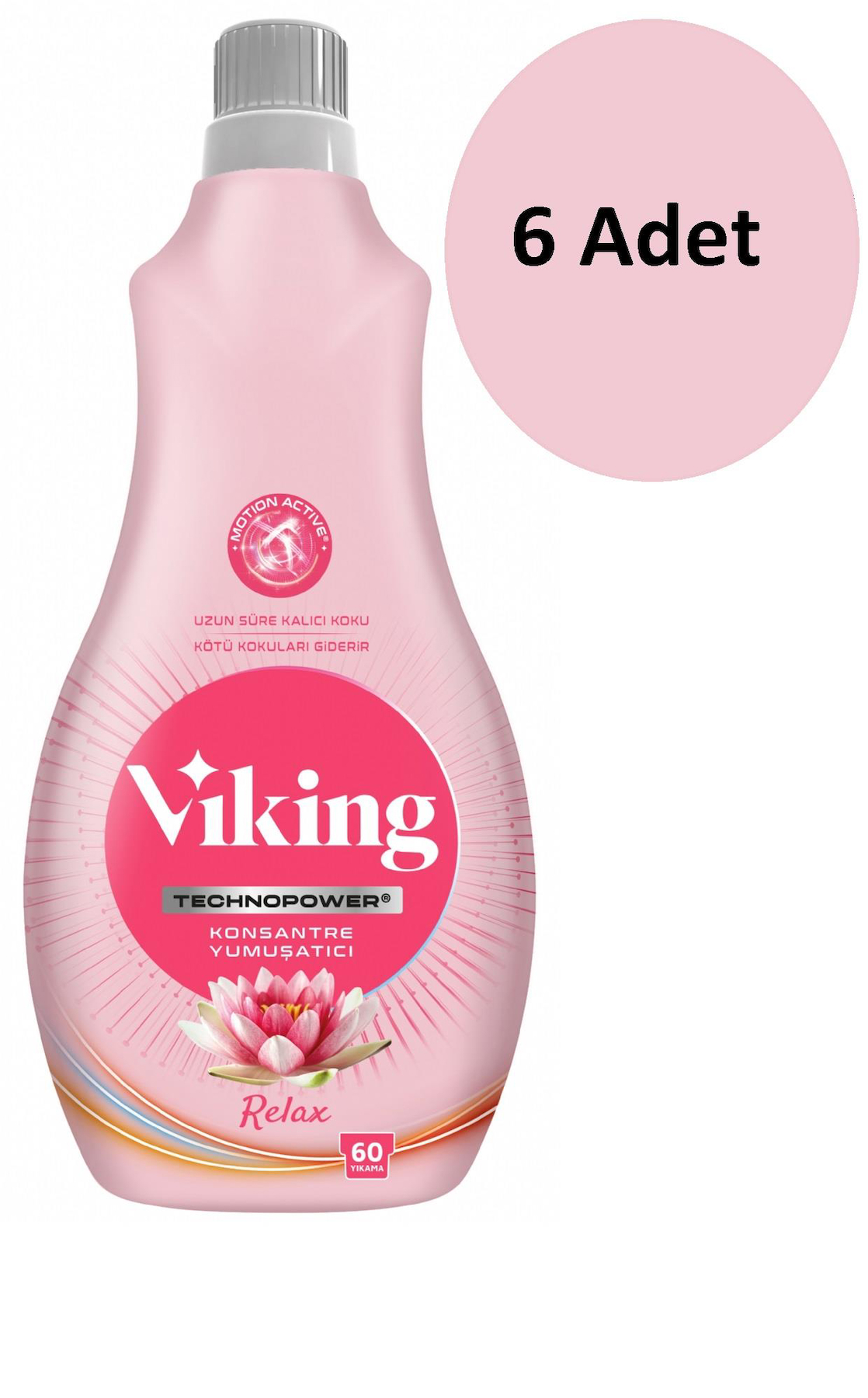 Viking Technopower Konsantre 60 Yıkama Yumuşatıcı 6x1.44 lt