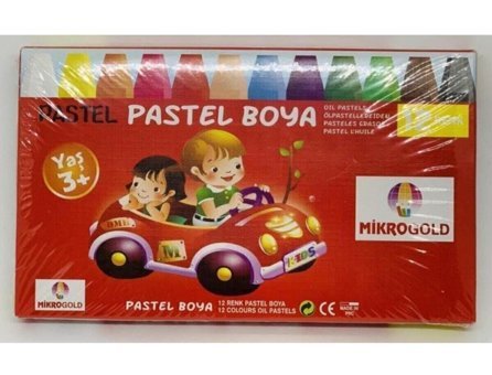 Mikro Gold 12'li Yağlı Pastel Boya