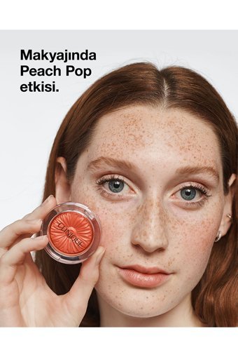 Clinique Cheek Pop Peach Pop Işıltılı Toz Allık