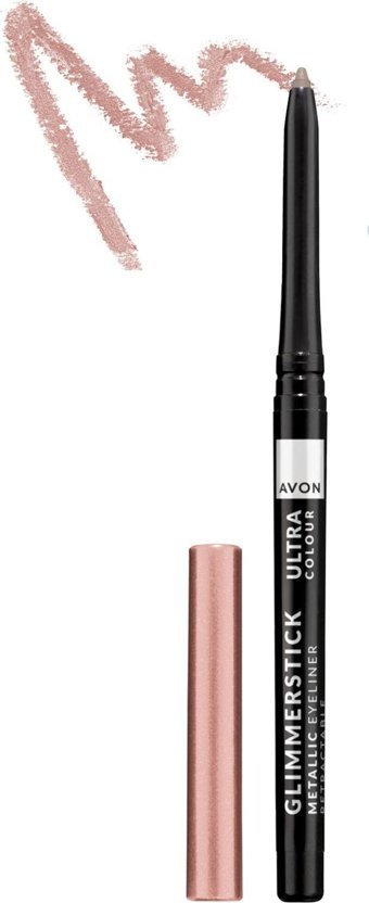 Avon Glimmerstick Asansörlü Metalik Rose Quartz Göz Kalemi