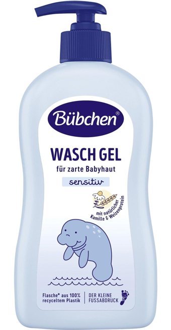 Bübchen Sensitive Göz Yakmayan Hipoalerjenik Yenidoğan Hassas Ciltler İçin Buğday Proteini Bebek Şampuanı 400 ml