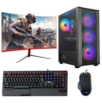 Dragos DRX2782 Harici GeForce GTX 1660 Super Intel Core i5 10400F 16 GB Ram 512 GB SSD Tower FreeDos 27 inç Monitörlü Masaüstü Oyuncu Bilgisayarı