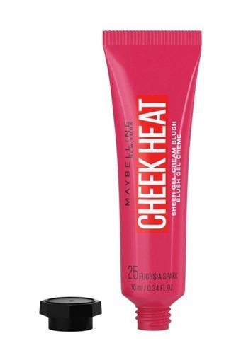 Maybelline New York Cheek Heat No:25 Fuchsia Spark Islak Likit Allık