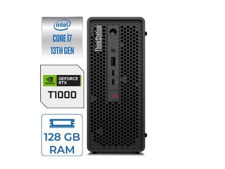 Lenovo WS P3 Ultra Sff 30HA000QTX13 Harici Quadro T1000 Intel Core i7 13700K 128 GB Ram DDR5 1 TB SSD Tower Windows 11 Pro Masaüstü Oyuncu Bilgisayarı