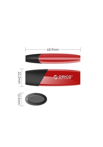 Orico USB 3.2 Usb Type-C 256 GB Flash Bellek Kırmızı