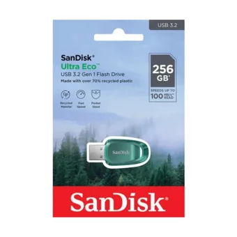 Sandisk Ultra Eco Sdcz96-256G-G46 Mini USB 3.2 Usb Type-A 256 GB Flash Bellek Yeşil