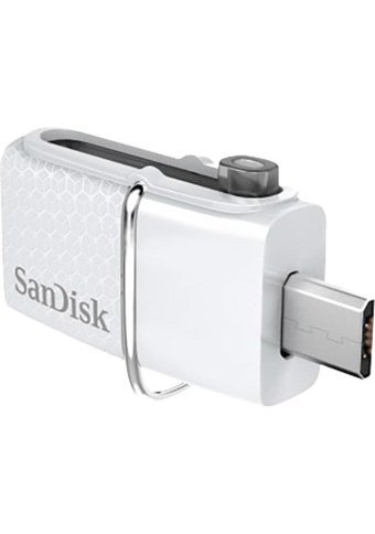 Sandisk Ultra Dual Drive Sddd2-032G-G46W Çift Taraflı USB 2.0 Usb Type-C 32 GB Flash Bellek Beyaz