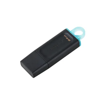 Kingston USB 3.2 Usb Type-A 128 GB Flash Bellek Siyah