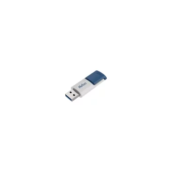 Netac NT03U182N-064G-30BL USB 3.0 Usb Type-A 64 GB Flash Bellek Beyaz Mavi