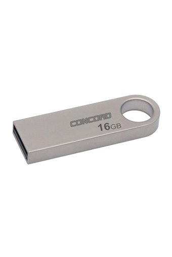 Concord C-U16 USB 2.0 Usb Type-A 16 GB Flash Bellek Gümüş