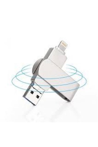 Kensa KL16 Çift Taraflı USB 2.0 Usb Type-A 16 GB Flash Bellek Gri