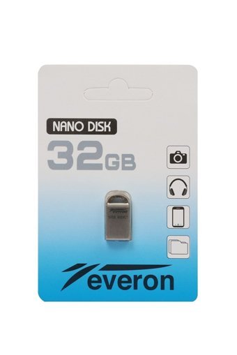 Everon Şifreli Mini USB 2.0 Usb Type-A 16 GB Flash Bellek Gri