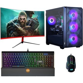 Turbox TX4194 Harici Radeon RX 580 Intel Core i5 13400F 16 GB Ram 1 TB SSD Tower FreeDos 23.6 inç Monitörlü Masaüstü Oyuncu Bilgisayarı