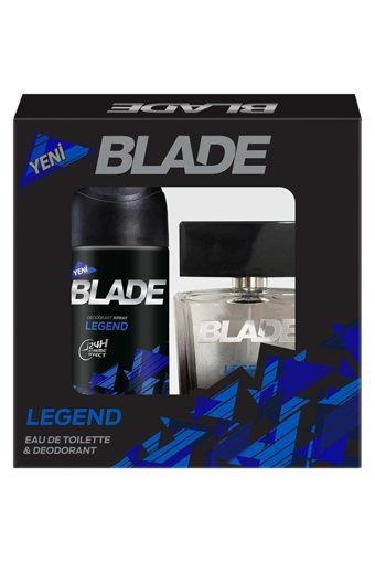 Blade Legend 4 Parça Unisex Parfüm Deodorant Seti EDT