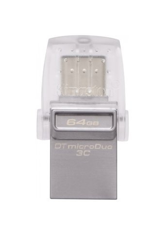 Kingston Dtduo3C Çift Taraflı USB 3.1 Usb Type-A Type-C 64 GB Flash Bellek Beyaz