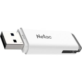 Netac NT03U185N-128G-30WH USB 2.0 Usb Type-A 128 GB Flash Bellek Beyaz