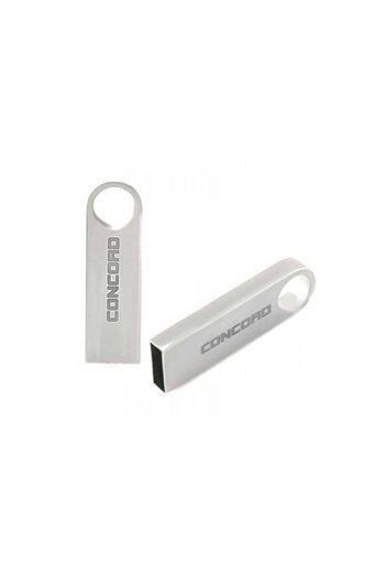 Concord CU-8 Mini Çift Taraflı USB 2.0 Usb Type-A 8 GB Flash Bellek Gri