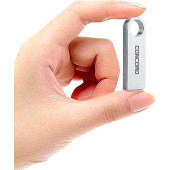 Concord CU-64 Mini USB 2.0 Usb Type-A 64 GB Flash Bellek Gümüş