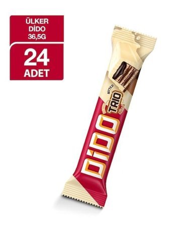 Ülker Dido Bitter Çikolata 36.5 gr 24 Adet