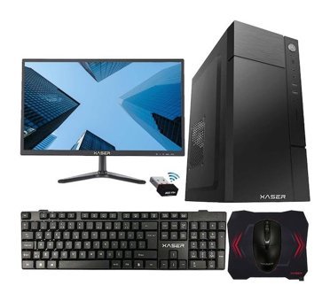 Xaser XSR168 Dahili Intel HD Graphics 4000 Intel Core i7 3770 8 GB Ram 256 GB SSD Tower FreeDos 19.5 inç Monitörlü Masaüstü Bilgisayar