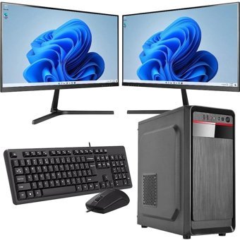 Rogame RKT660519 Dahili Intel UHD Graphics 730 Intel Core i3 13100 8 GB Ram 240 GB SSD Tower FreeDos 21.5 inç Monitörlü Masaüstü Bilgisayar