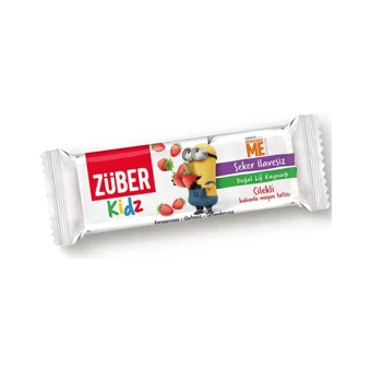 Züber Bar Çilekli-Kakaolu-Muzlu Çikolata 30 gr 3 Adet