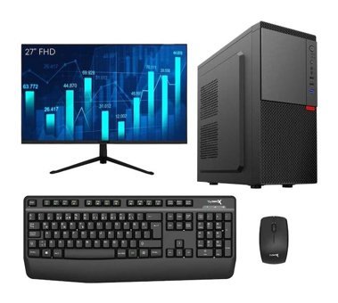 Turbox TX5471 Dahili Intel UHD Graphics 630 Intel Core i5 9400 8 GB Ram 512 GB SSD Tower FreeDos 27 inç Monitörlü Masaüstü Bilgisayar