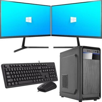 Rowork RKT660450 Dahili Intel UHD Graphics 630 Intel Core i5 10400 16 GB Ram 480 GB SSD Tower FreeDos 21.5 inç Monitörlü Masaüstü Bilgisayar