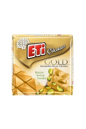 Eti Gold Antep Fıstıklı Çikolata 60 gr 6 Adet