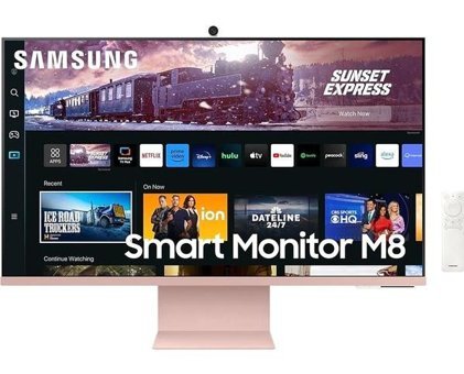 Samsung LS32CM80PUUXUF 60 Hz 4 ms 32 inç 4K UHD Flat VA Hoparlörlü HDMI 3840x2160 px LED Monitör